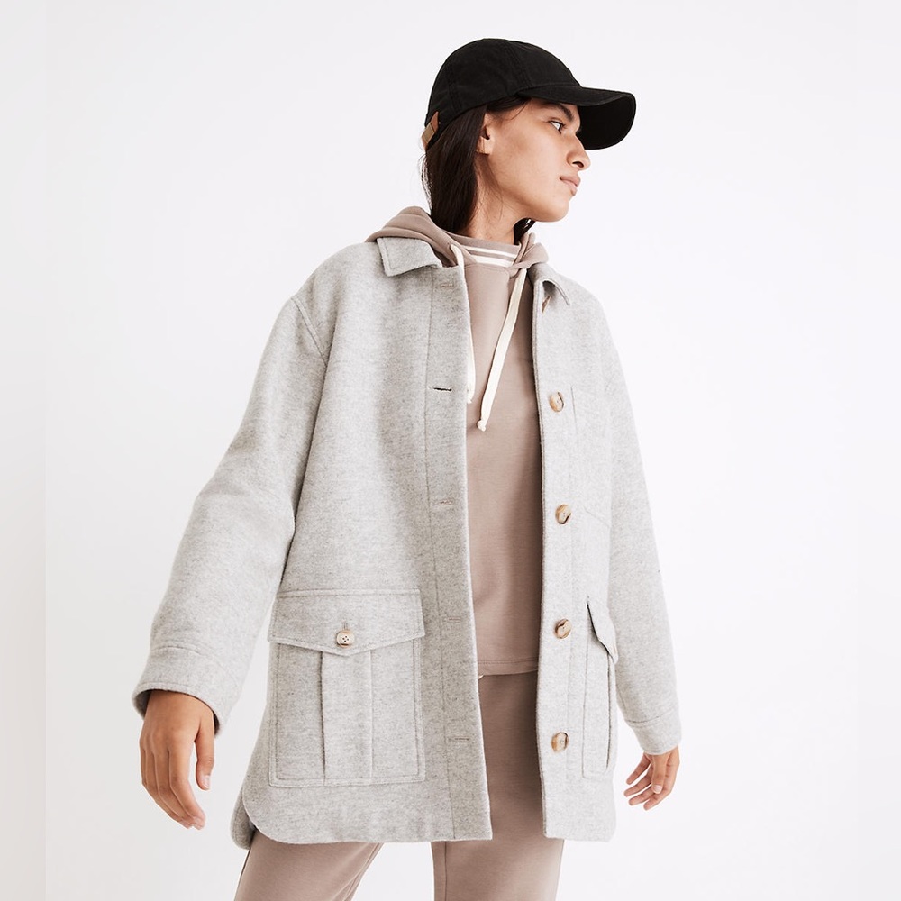 NEW! Madewell Belrose Shirt Jacket